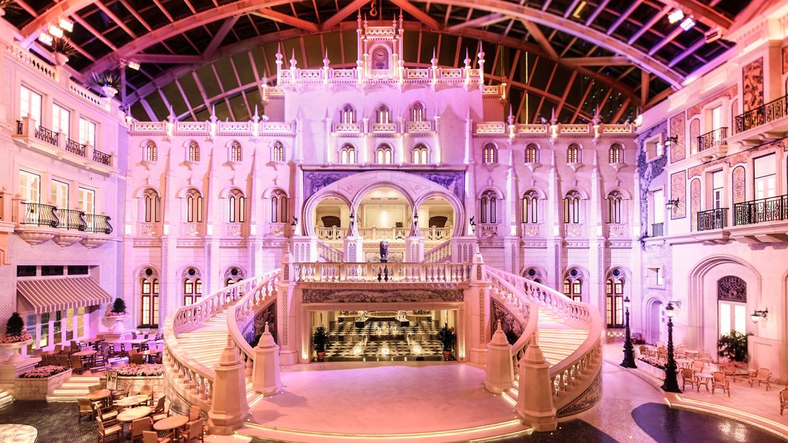 澳门赌场内部豪华装潢